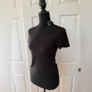 No boundaries black crop top